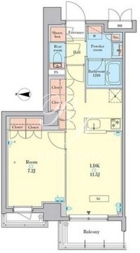 RJRプレシア千鳥 104 間取り図