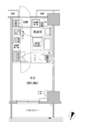 パークハビオ渋谷本町レジデンス 809 間取り図
