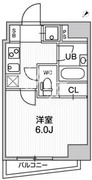 コンシェリア新橋 1301 間取り図