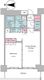 ブラウ住吉 602 間取り図