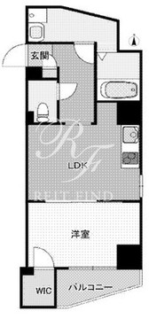 フィネス大井町 601 間取り図