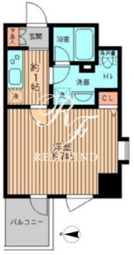 レガーロ御茶ノ水2 309 間取り図