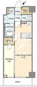 市谷台町坂フロント 604 間取り図