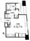レニール本駒込 404 間取り図