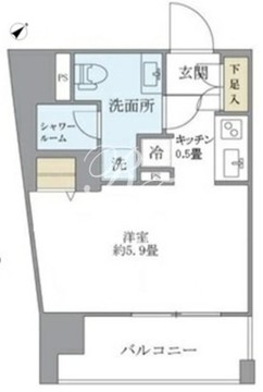 アルテシモブランシェプロヴァ 502 間取り図