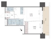 ラグゼナ用賀 405 間取り図
