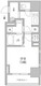 KDXレジデンス神田 303 間取り図