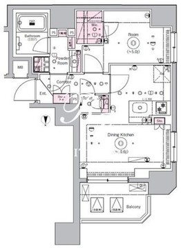 シーフォルム王子 401 間取り図