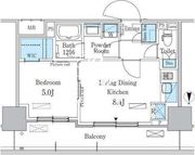 パークアクシス東陽町・親水公園 615 間取り図