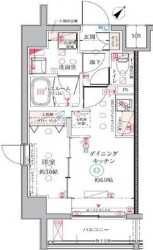 クレヴィスタ東向島 903 間取り図