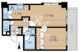 KDXレジデンス代官山2 203 間取り図
