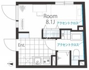 クレア渋谷初台 502 間取り図 ?>