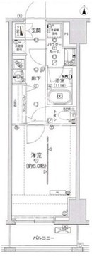 アルテシモクレア 305 間取り図