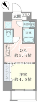 ＣＡＳＡ　ＥＳＴ　ＣＯＲＴＡ 301 間取り図