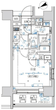 アルテシモリュクス 401 間取り図