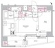 シーフォルム田端 1103 間取り図