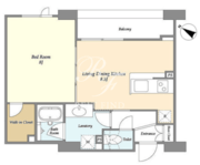 オーキッドレジデンス神楽坂 118 間取り図