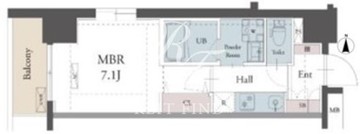 ラグゼナ町屋 301 間取り図