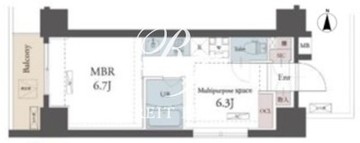 ラグゼナ町屋 1002 間取り図