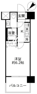 フォレシティ豊洲 1004 間取り図