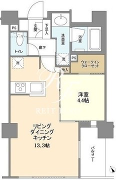 御幸レジデンス日本橋茅場町 503 間取り図