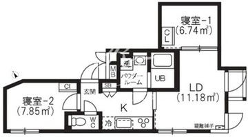 アルテシモクルブ 307 間取り図