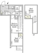 ブリックレジデンス目黒本町 206 間取り図