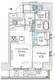 ベルファース錦糸町サウス 405 間取り図