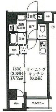 アイルプレミアム押上ノルド 504 間取り図