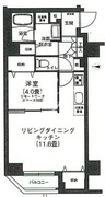 アイルプレミアム押上ノルド 105 間取り図