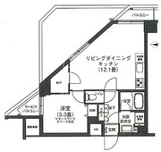 アイルプレミアム押上ノルド 406 間取り図