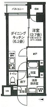 アイルプレミアム押上ノルド 109 間取り図