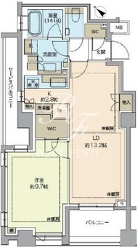 レガシス代官山 301 間取り図