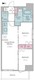 ドゥーエ入谷1 1103 間取り図