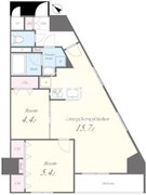 テラスザ本郷 902 間取り図