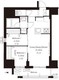 フレンシア御徒町 301 間取り図