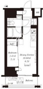 フレンシア御徒町 202 間取り図