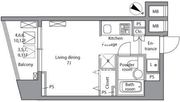 レジディア神田岩本町 404 間取り図