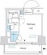 パークアクシス錦糸町スタイルズ 615 間取り図