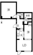 アズ代々木上原 103 間取り図