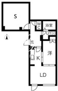 アズ代々木上原 203 間取り図