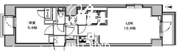 エスレジデンス押上サウス 701 間取り図