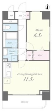 グラシーナ文京 304 間取り図