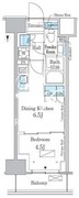 パークアクシス新宿百人町 545 間取り図