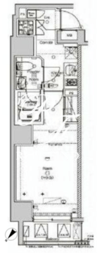 シーフォルム外苑前 201 間取り図