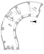 天神町プレイス 803 間取り図