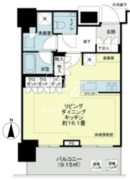 ブランズ渋谷桜丘 1909 間取り図