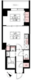 ニフィット日本橋横山町 202 間取り図