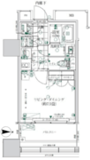 ローレルタワールネ浜松町 404 間取り図
