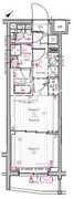 ザ・プレミアムキューブG東中野 308 間取り図
